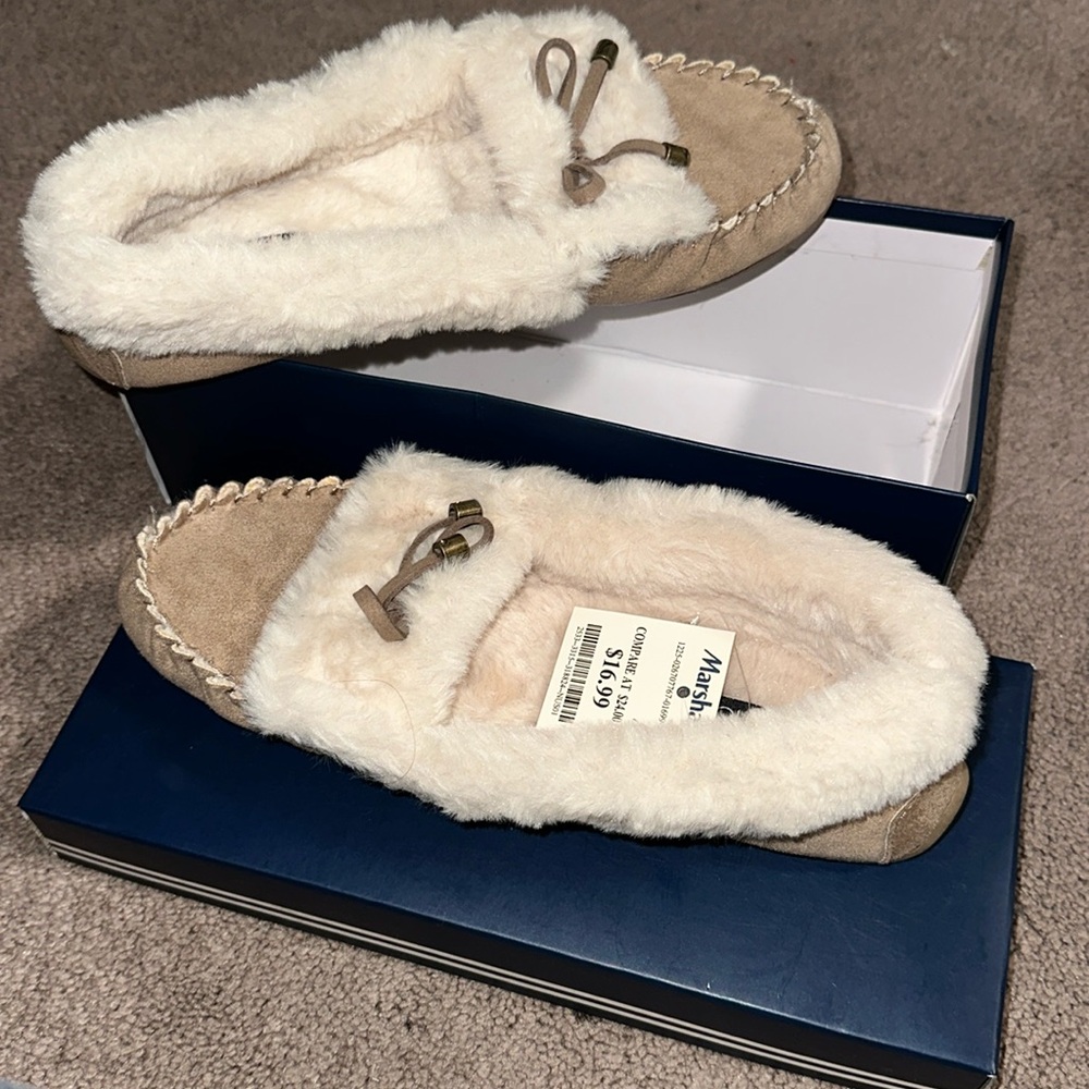 Nautical moccasins